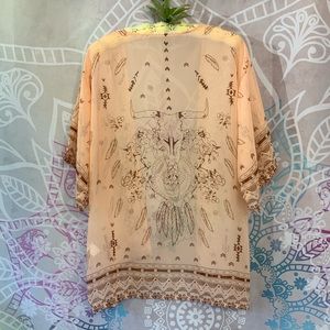 Sheer Southwest Kimono
